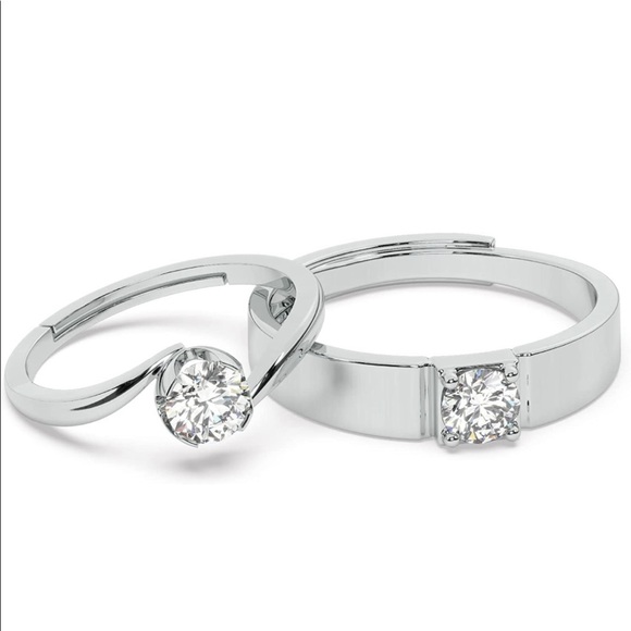 Matching Promise Rings for Couples - Picture 3 of 11